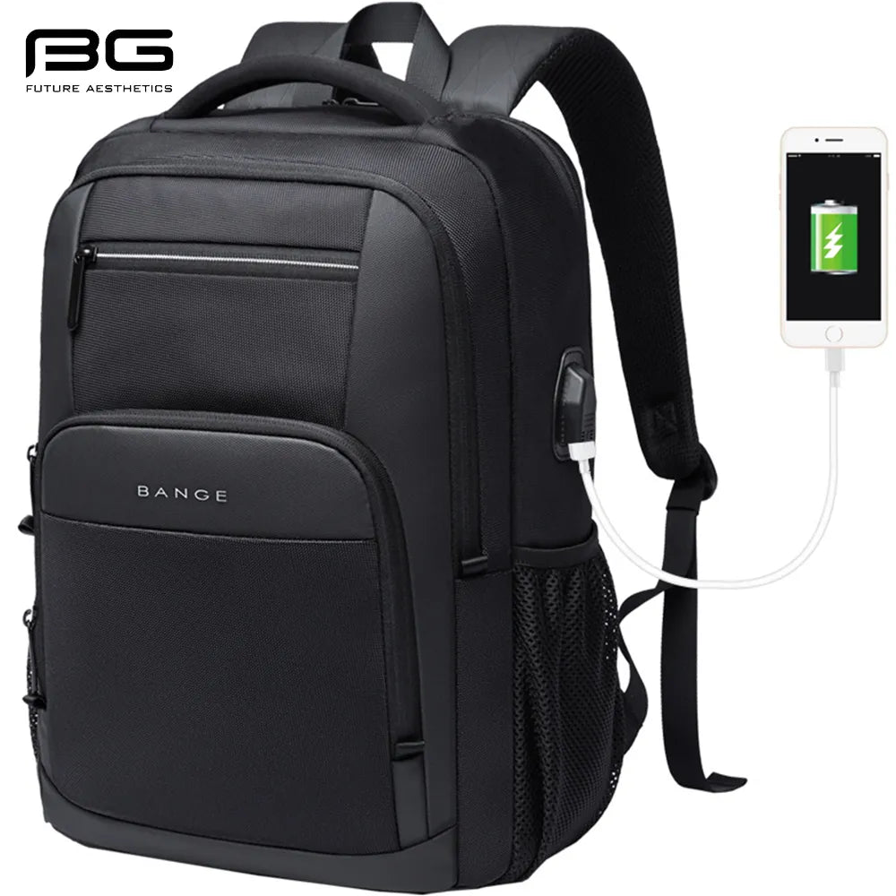 Bange Men's Designer Laptop Bag School Bags for Boys Male Motorcycle Tactical Business Sports Travel Backpack Men